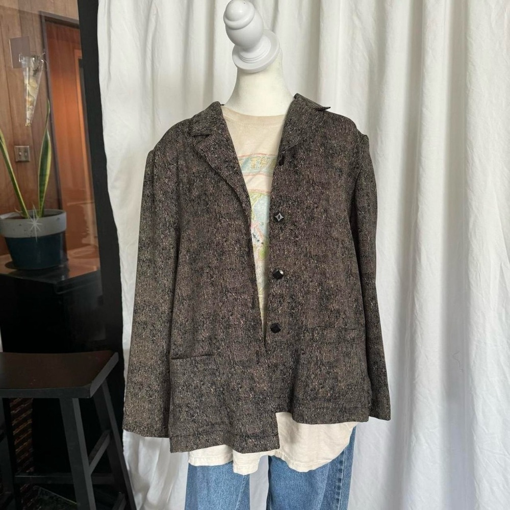 Sag Harbour 🍂 women’s lightweight, casual fit blazer  jacket, size medium
